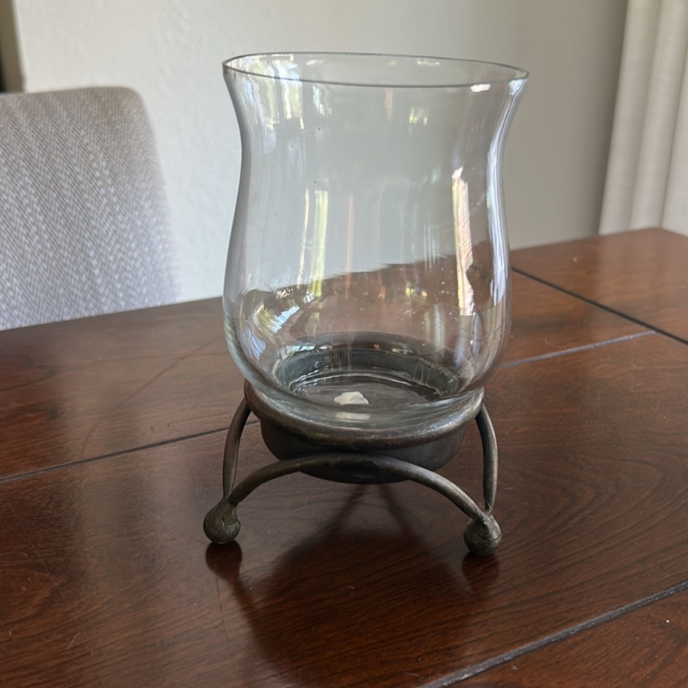 Pier 1 Metal Candle Holder